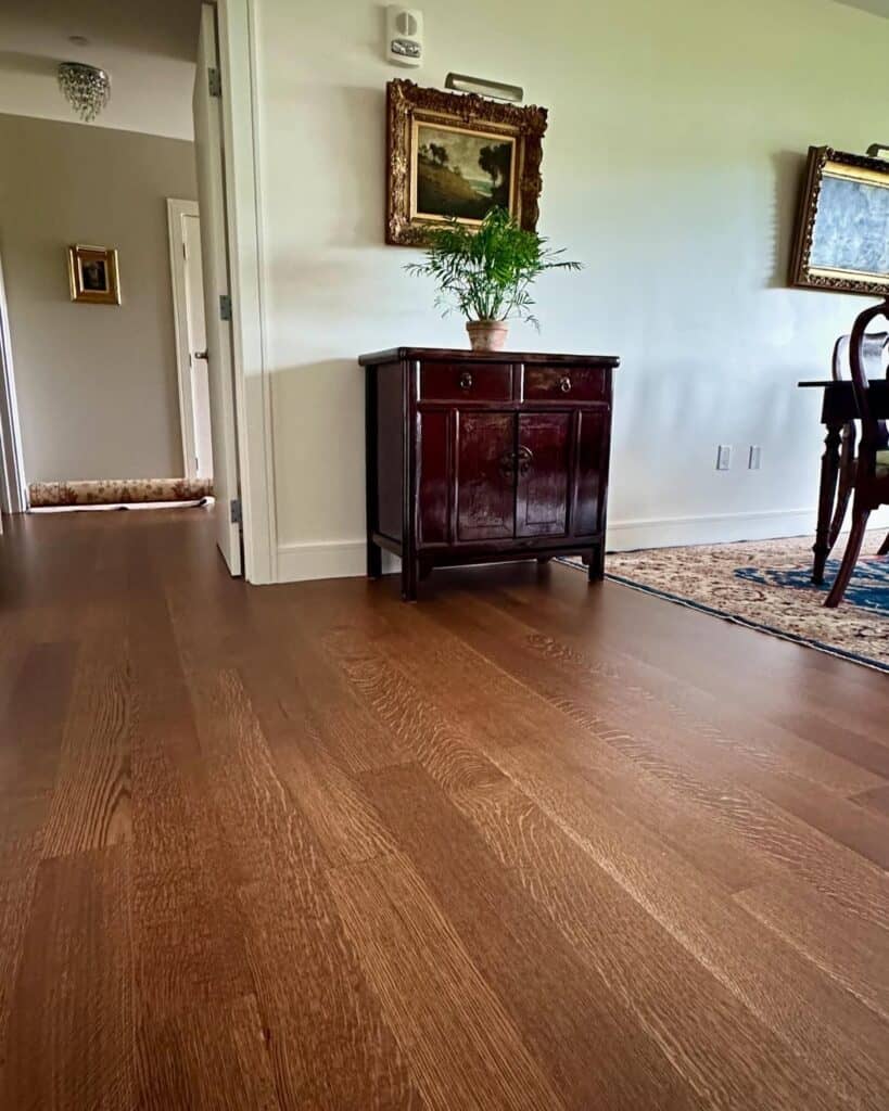 hardwood floors refinished by Eco Floor Sanding in Brookline MA