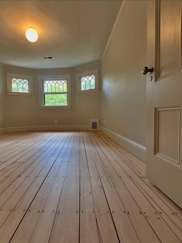 Wood floor refinishing in Newton MA by Eco Floor Sanding