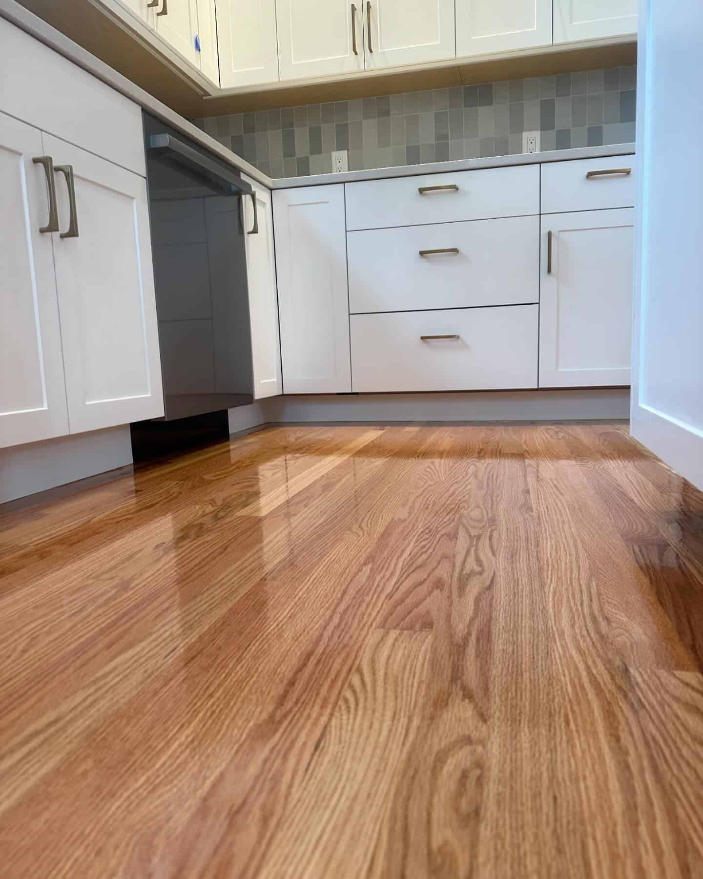 hardwood flooring refinished by Eco Floor Sanding serving Brighton Massachusetts