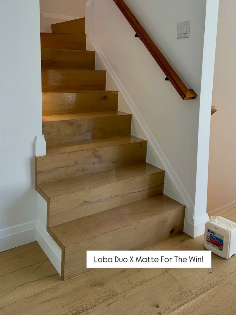 Cambridge hardwood stairs by Eco Floor Sanding